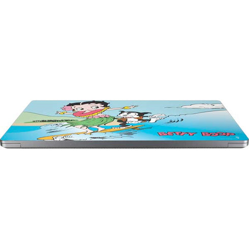Betty Boop Surfing Universal Laptop 16.6in (13.4 x 9.7in) Skin
